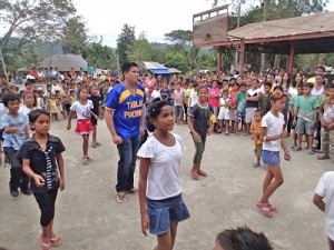 Grade five, together with their adviser danced a Jennifer Lopez hit Dance Again.